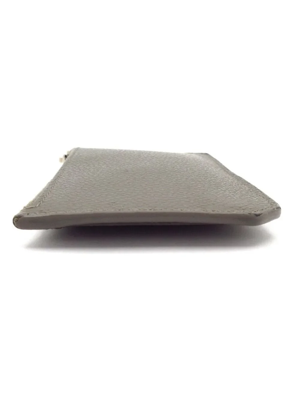 Saint Laurent Paris Card Case Gray Leather - Picture 7 of 8
